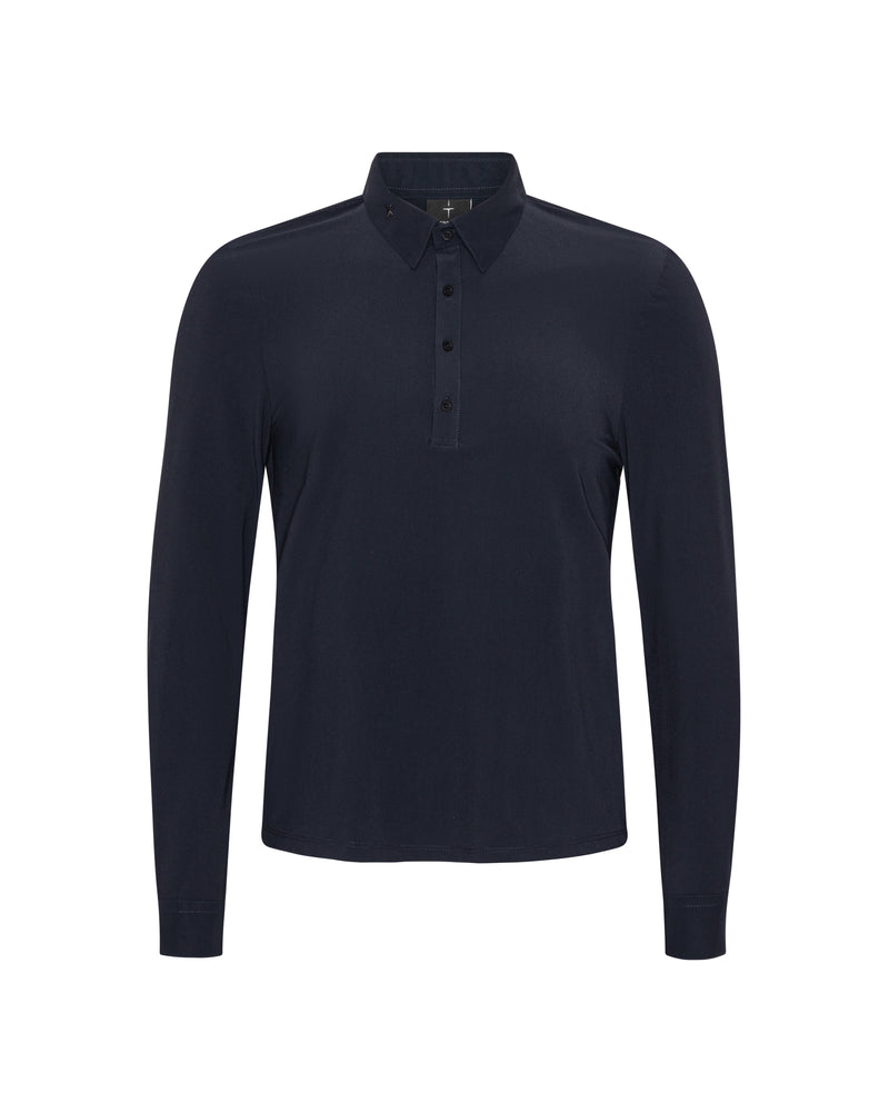 Trolle Turniershirt Pique Half Plaquet - Herren
