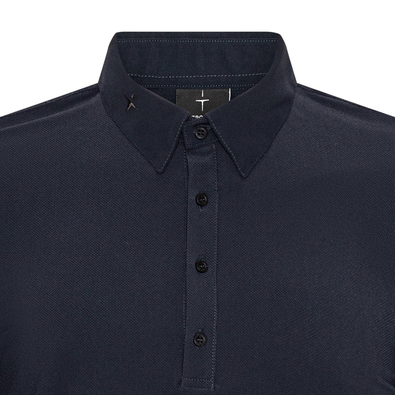 Trolle Turniershirt Pique Half Plaquet - Herren