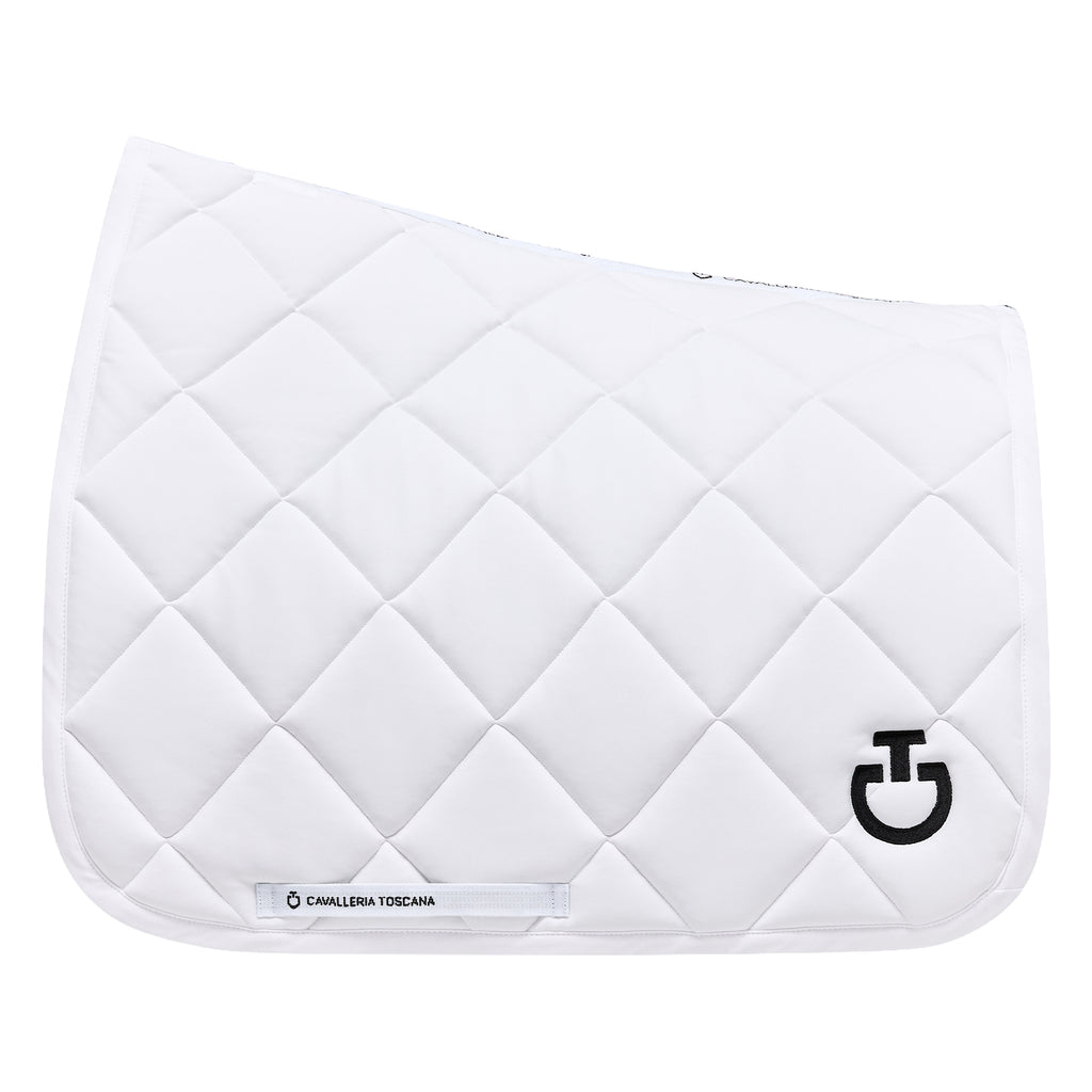 Tapis de selle Cavalleria Toscana en jersey matelassé losanges - Dressage