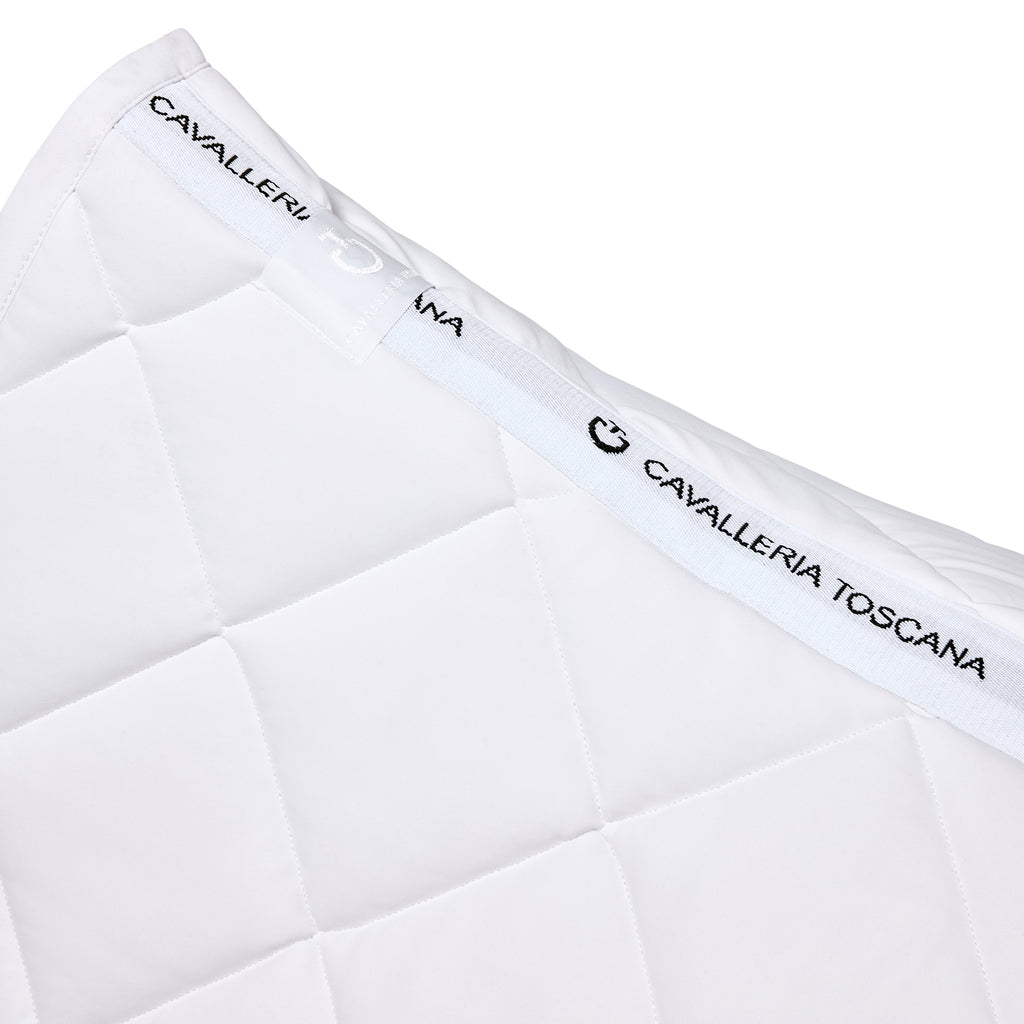 Tapis de selle Cavalleria Toscana en jersey matelassé losanges - Dressage