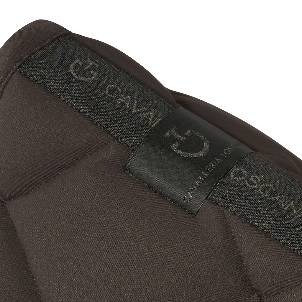 Cavalleria Toscana Saddle Pad Diamond Quilted Jersey - Dressage