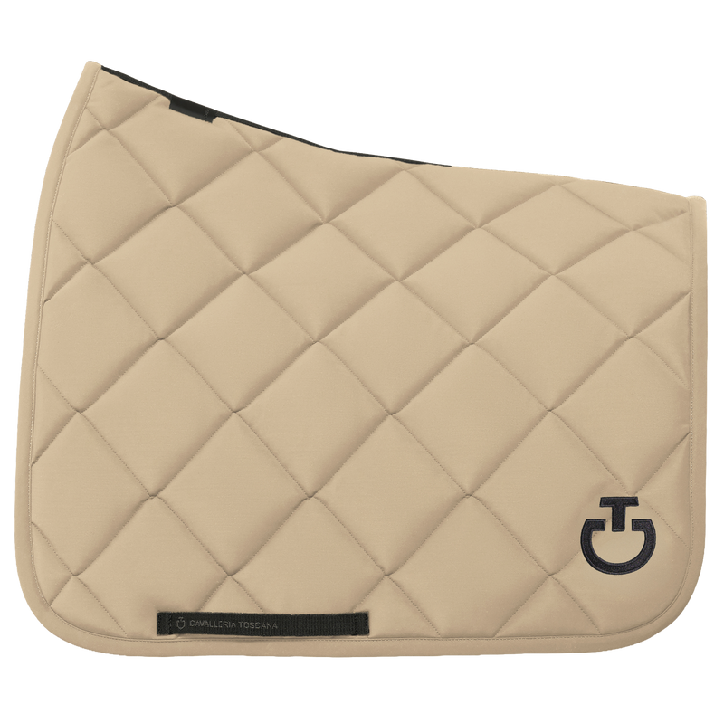 Cavalleria Toscana Saddle Pad Diamond Quilted Jersey - Dressage