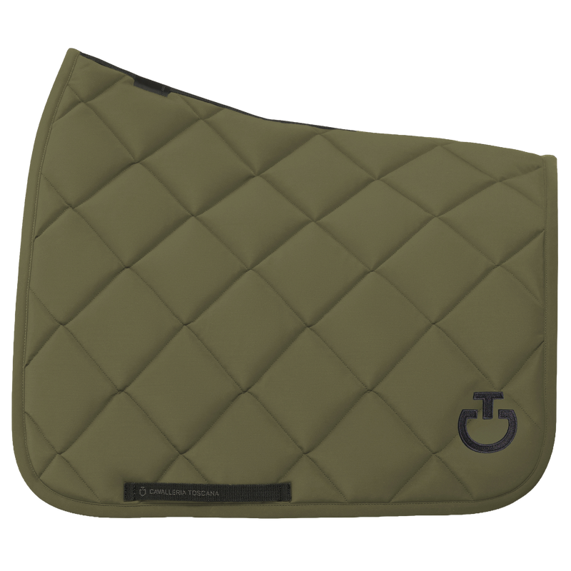 Cavalleria Toscana Saddle Pad Diamond Quilted Jersey - Dressage