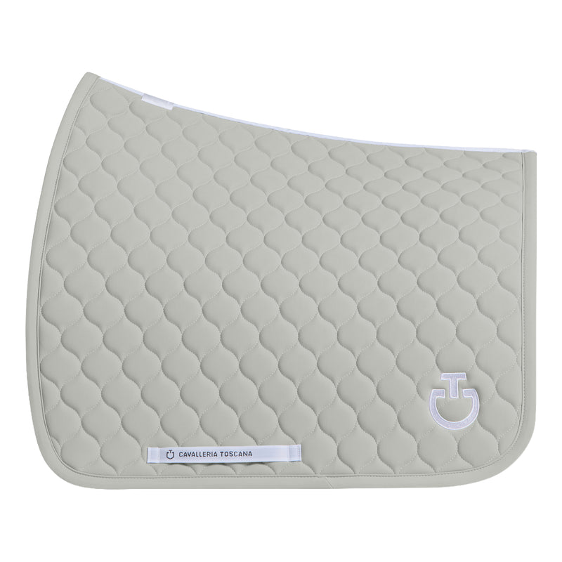 Cavalleria Toscana Saddle Pad Circular Quilted Jersey - Dressage