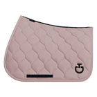 Cavalleria Toscana Saddle Pad New Circular Quilted Jersey - Jumping