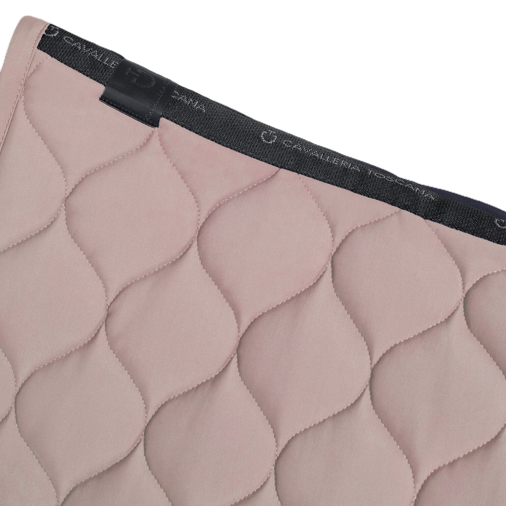 Cavalleria Toscana Saddle Pad New Circular Quilted Jersey - Jumping