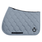 Cavalleria Toscana Saddle Pad New Circular Quilted Jersey - Jumping
