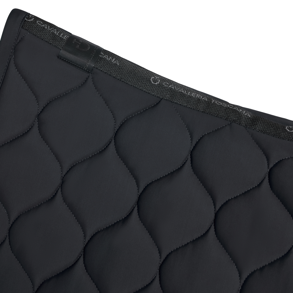 Cavalleria Toscana Saddle Pad New Circular Quilted Jersey - Jumping