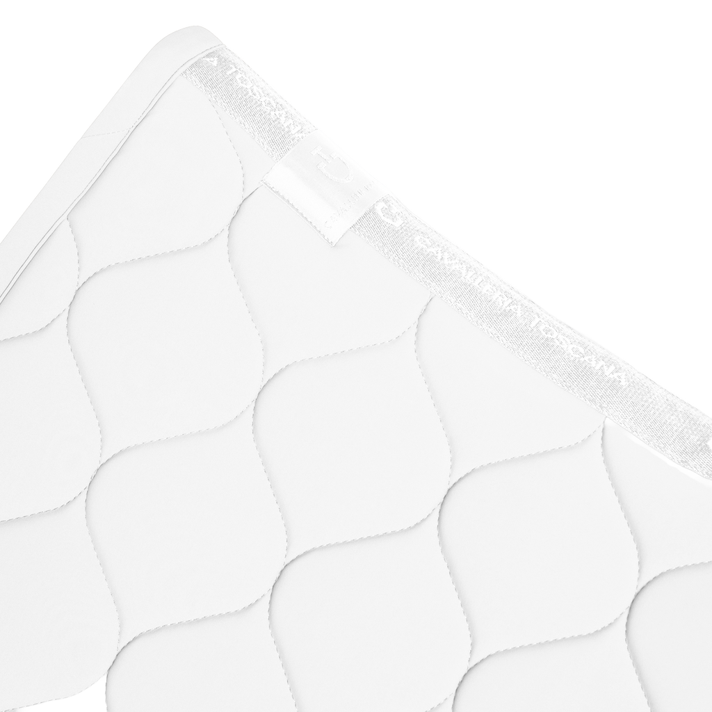Cavalleria Toscana Saddle Pad New Circular Quilted Jersey - Dressage