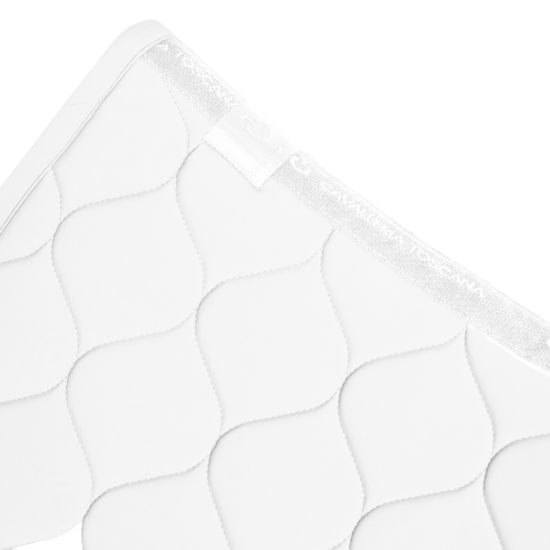 Cavalleria Toscana Saddle Pad New Circular Quilted Jersey - Dressage