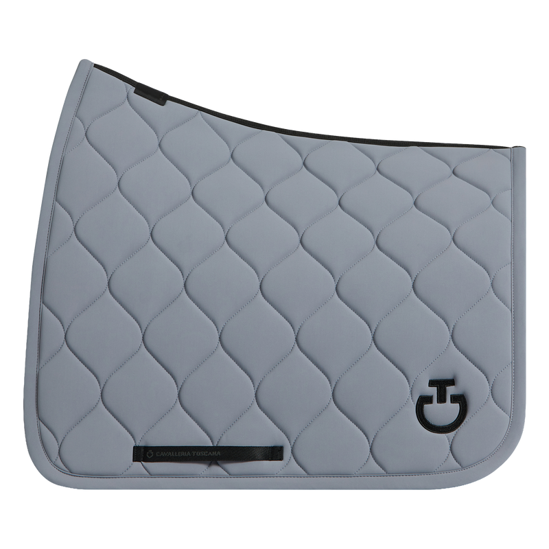 Cavalleria Toscana Saddle Pad New Circular Quilted Jersey - Dressage
