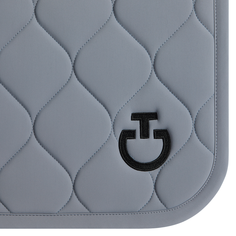 Cavalleria Toscana Saddle Pad New Circular Quilted Jersey - Dressage