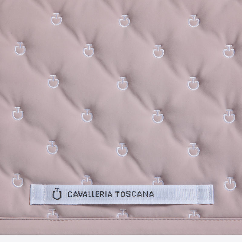 Cavalleria Toscana Embroidery Quilted Saddle Pad - Jumping