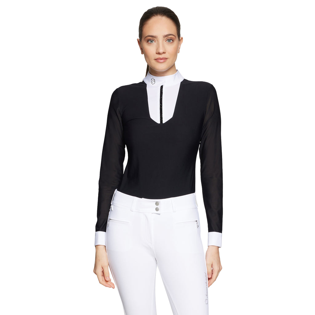 Samshield Chemise de concours Faustine Premium - Manches longues - Femme