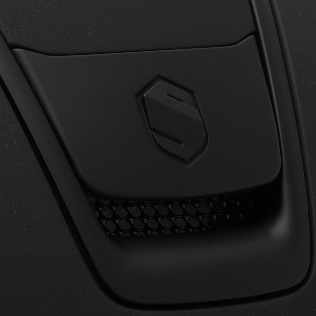 Samshield 2.0 Miss Shield Shadowmatt Black / Top Shadowmatt Black / Frontal Band Synthetic Leather Black / Trim Matt Black / Blazon Matt Black