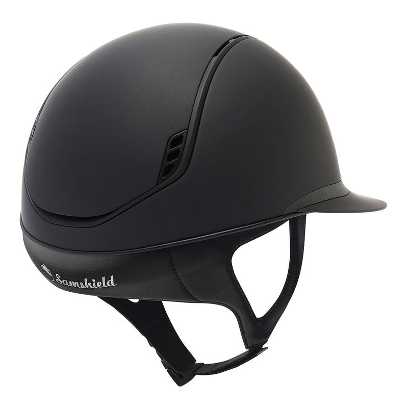 Samshield 2.0 Miss Shield Shadowmatt Black / Top Shadowmatt Black / Frontal Band Synthetic Leather Black / Trim Matt Black / Blazon Matt Black