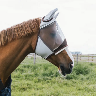 Kentucky Fly Mask Skin Friendly - With Ears