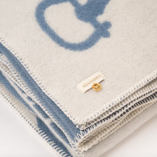 Adamsbro Classic Bit Throw - Wool