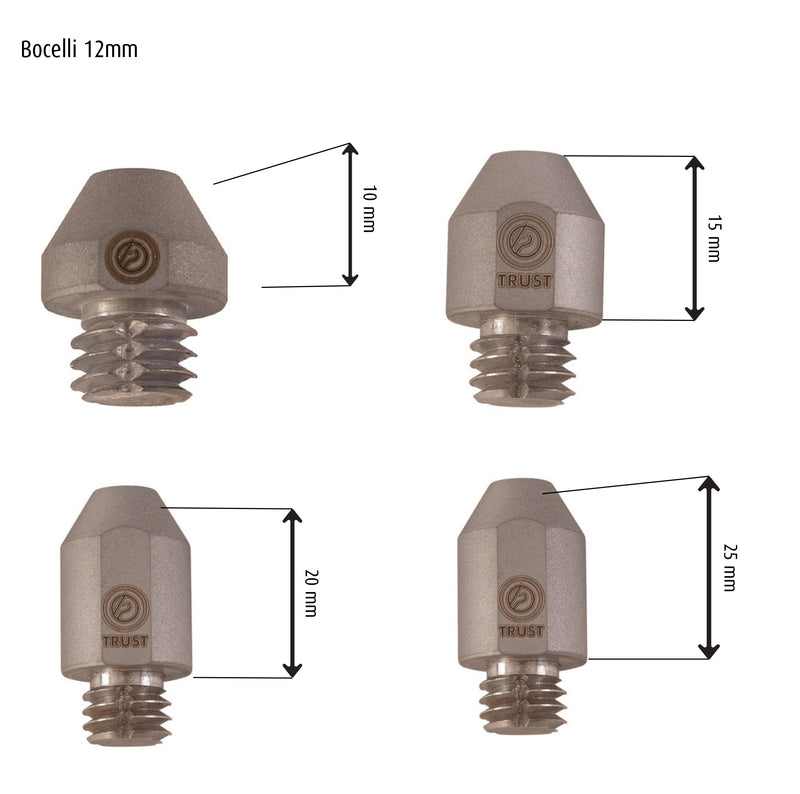TRUST Stud Bocelli 12 mm 3/8 - 4 Pieces