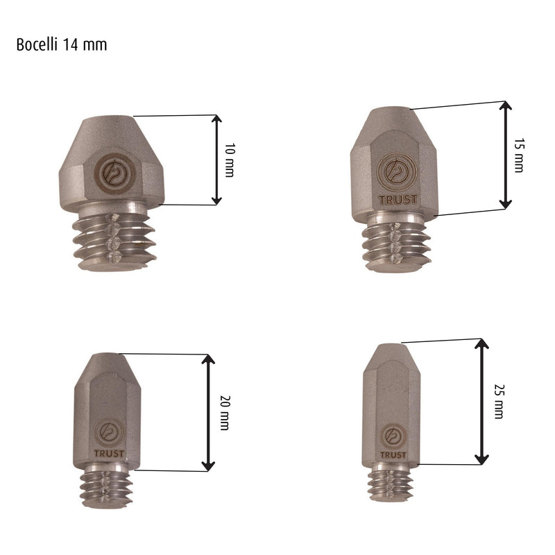 TRUST Stud Bocelli 14 mm 3/8 - 4 pieces
