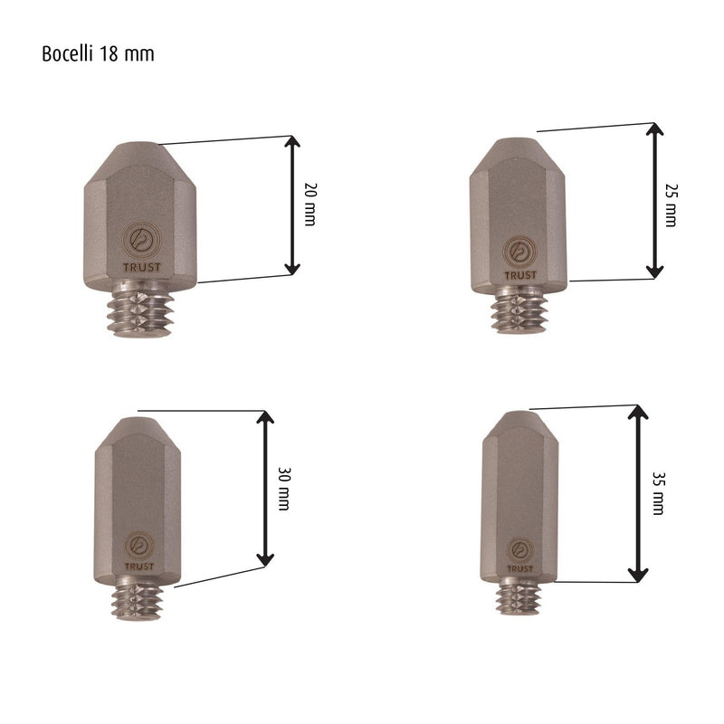 TRUST Stud Bocelli 18 mm 3/8 - 4 Pieces