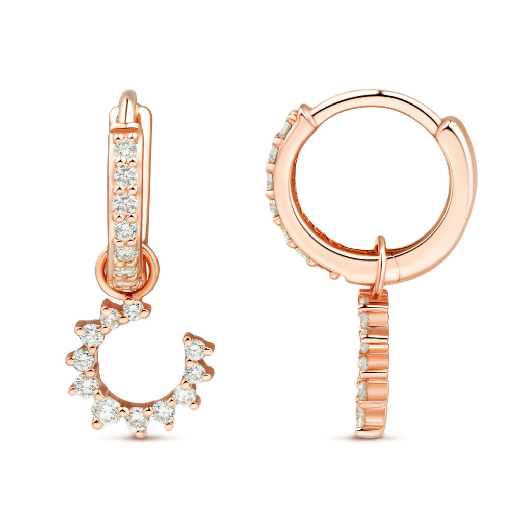 TOTI Equestrian Earrings Confidence - 9k