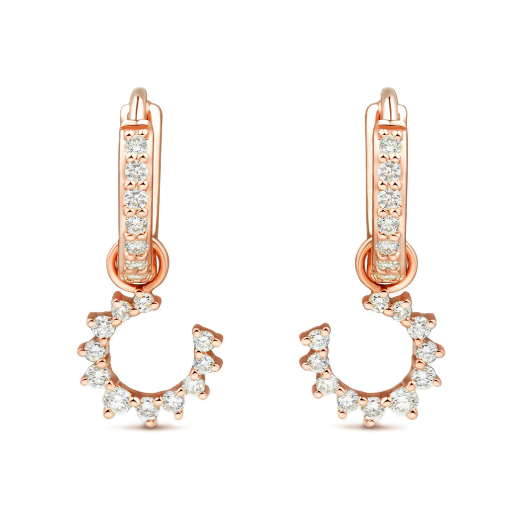 TOTI Equestrian Earrings Confidence - 9k