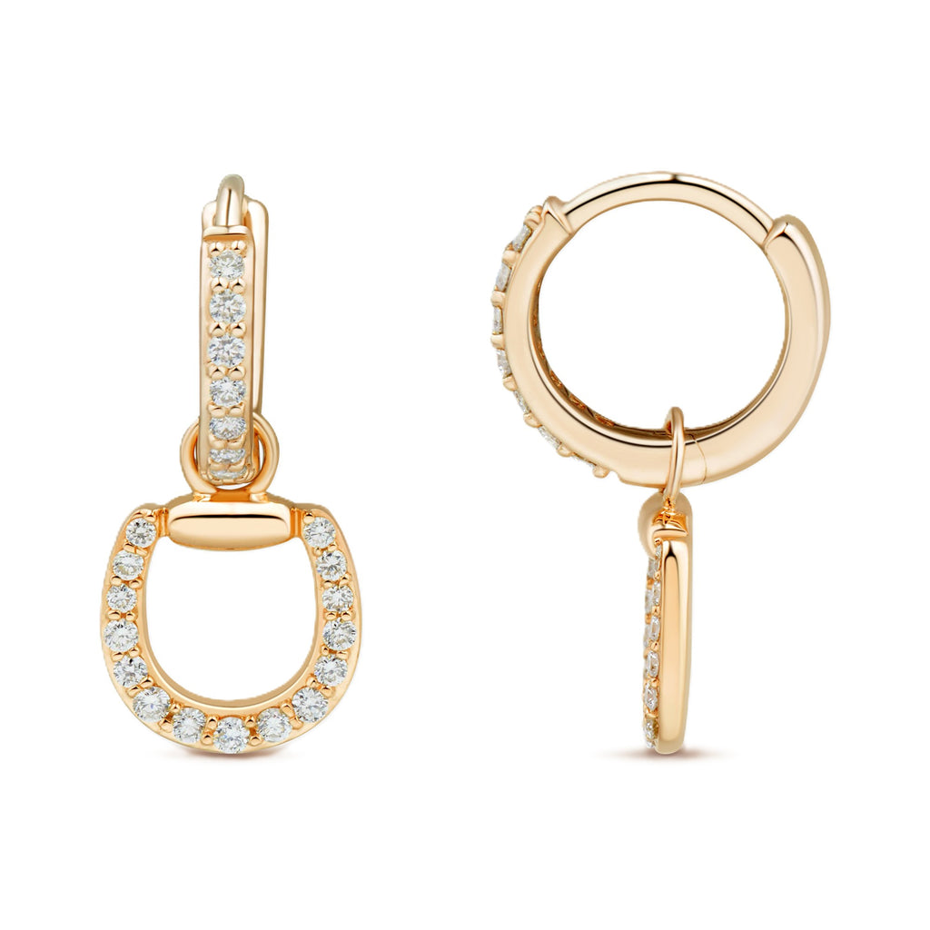 Boucles d'oreilles TOTI Equestrian Connection - 9k