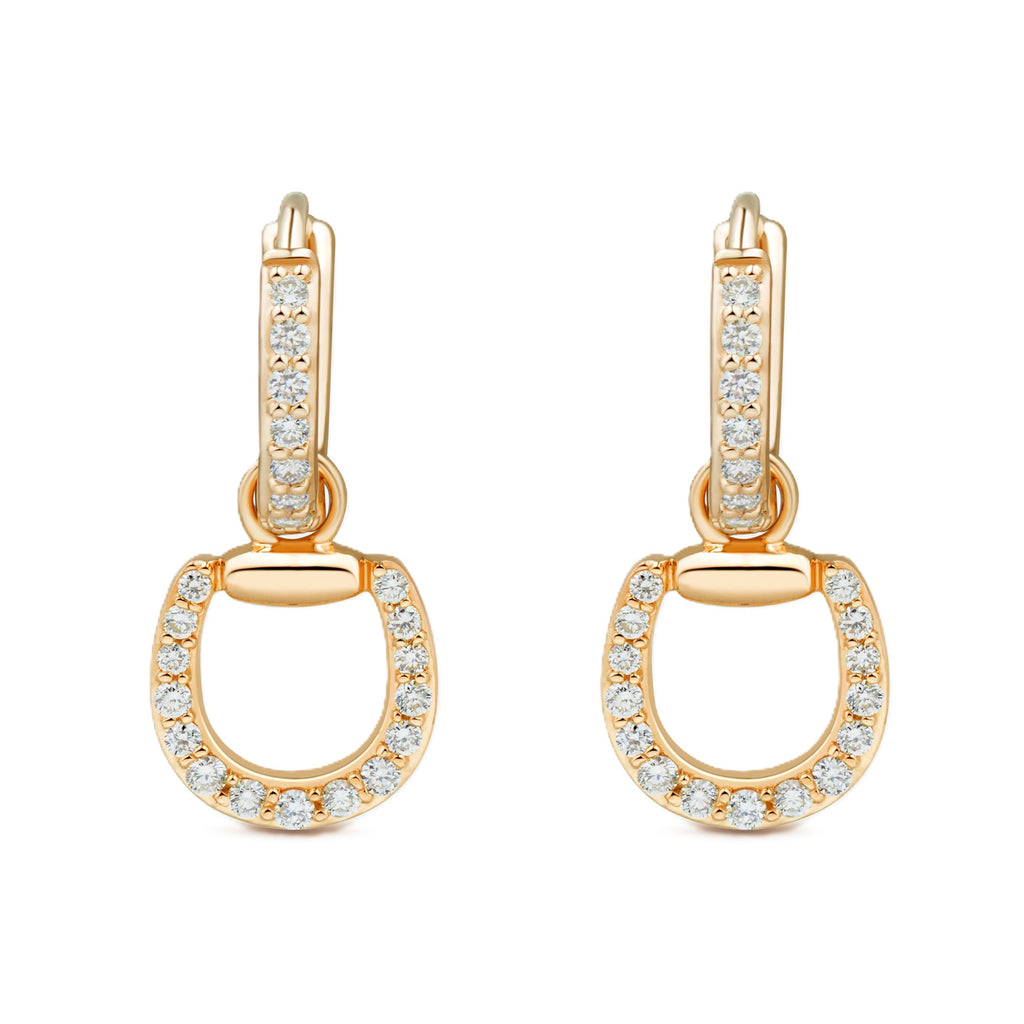 Boucles d'oreilles TOTI Equestrian Connection - 9k