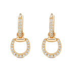 Boucles d'oreilles TOTI Equestrian Connection - 9k
