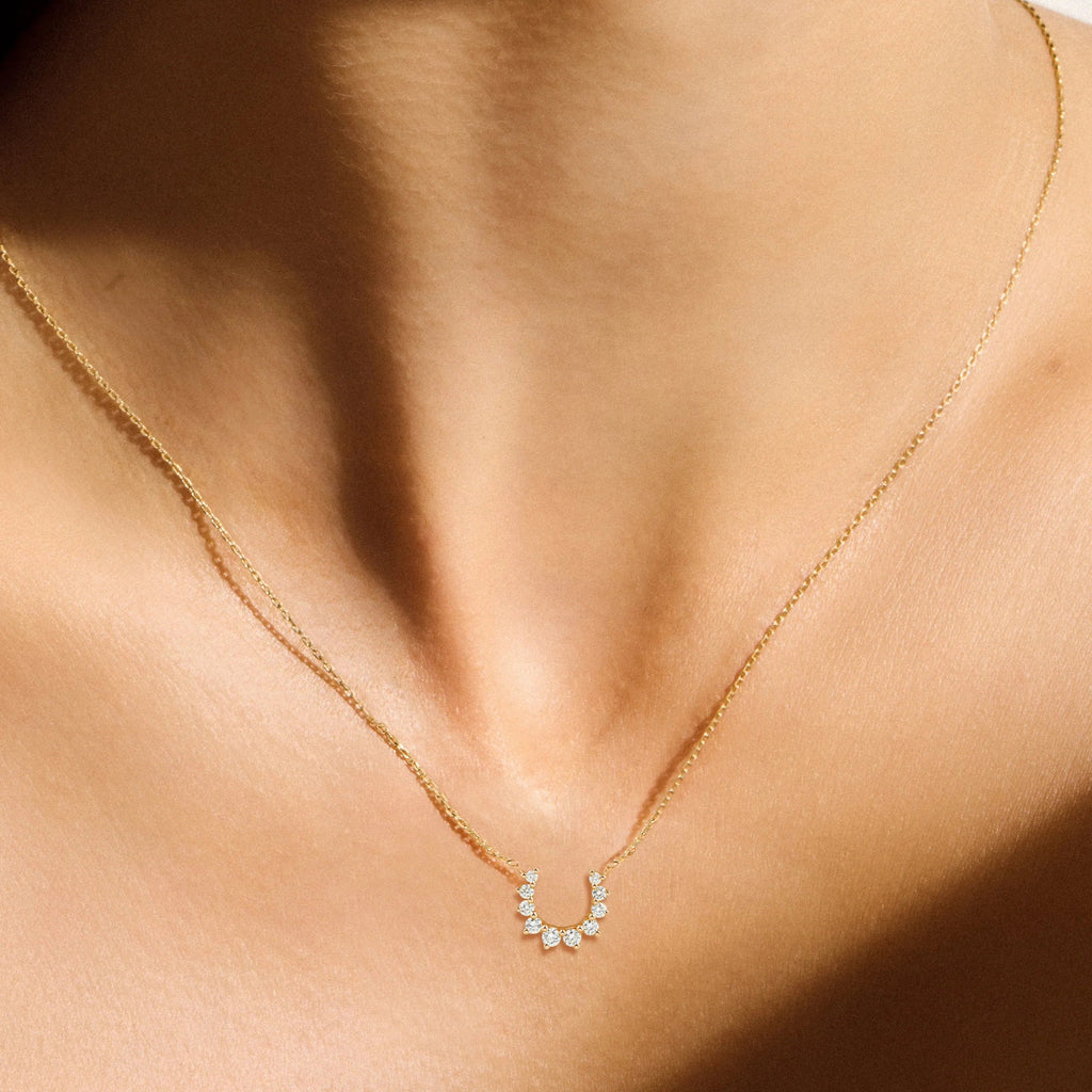 TOTI Equestrian Necklace Confidence - 9k