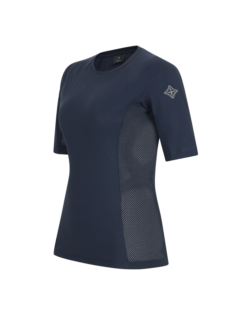 Trolle Perforiertes Tech Jersey T-Shirt - Damen