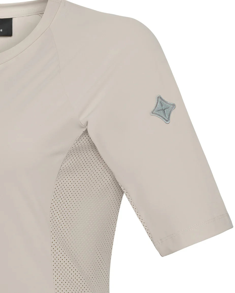 Trolle Perforated Tech Jersey T-Shirt - Woman