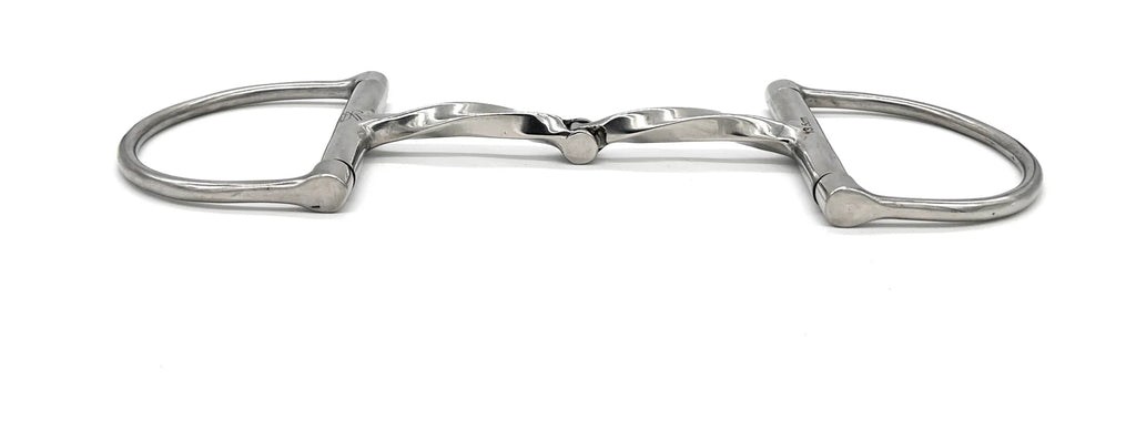AJR D-ring Single Jointed Twisted - 12 mm