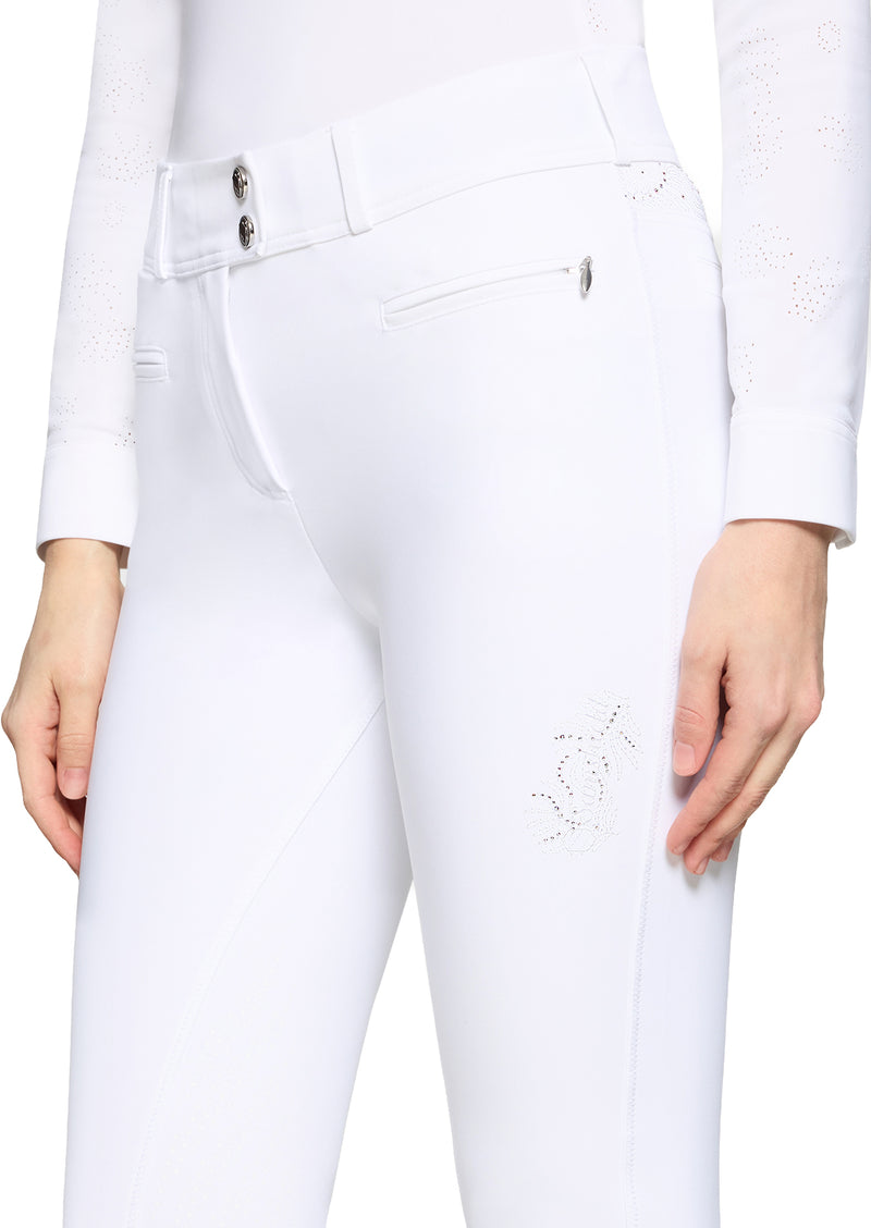 Samshield Breeches Capucine Crystal Ferna - Knee Grip - Women