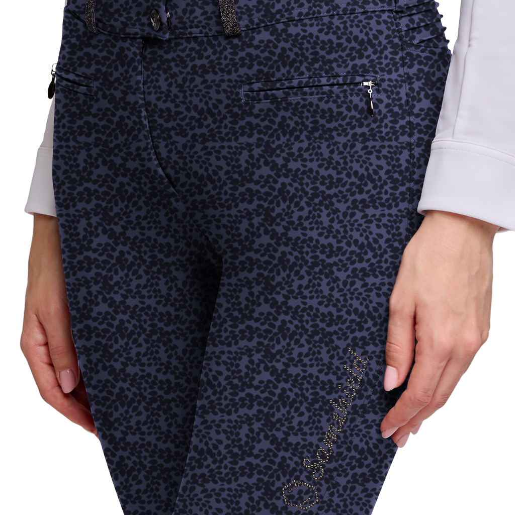 Samshield Breeches Clara Crystal Fabric - Knee Grip - Women