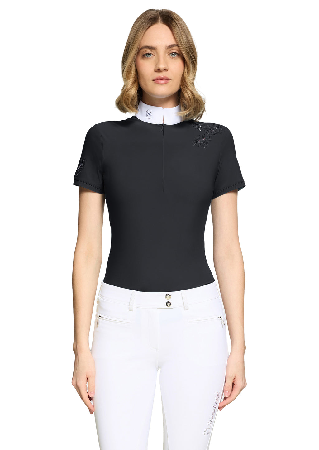 Samshield Wedstrijdshirt Lea Crystal Ferna - Korte Mouwen - Dames