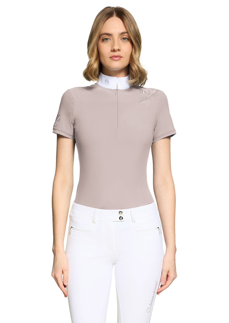 Samshield Wedstrijdshirt Lea Crystal Ferna - Korte Mouwen - Dames