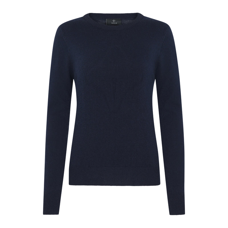 Trolle Pullover Logo - Kaschmirwolle - Damen