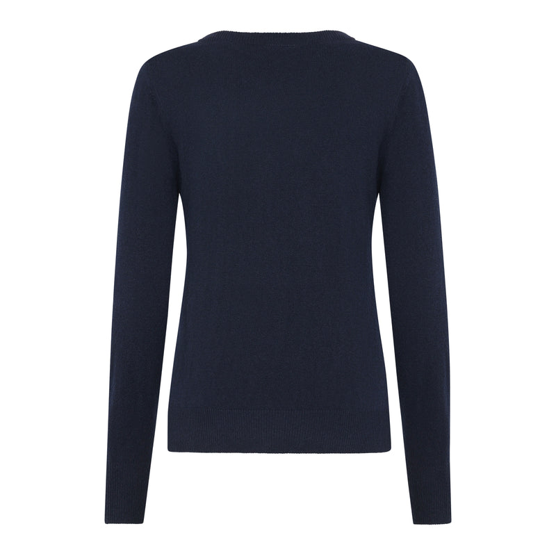 Trolle Pullover Logo - Kaschmirwolle - Damen