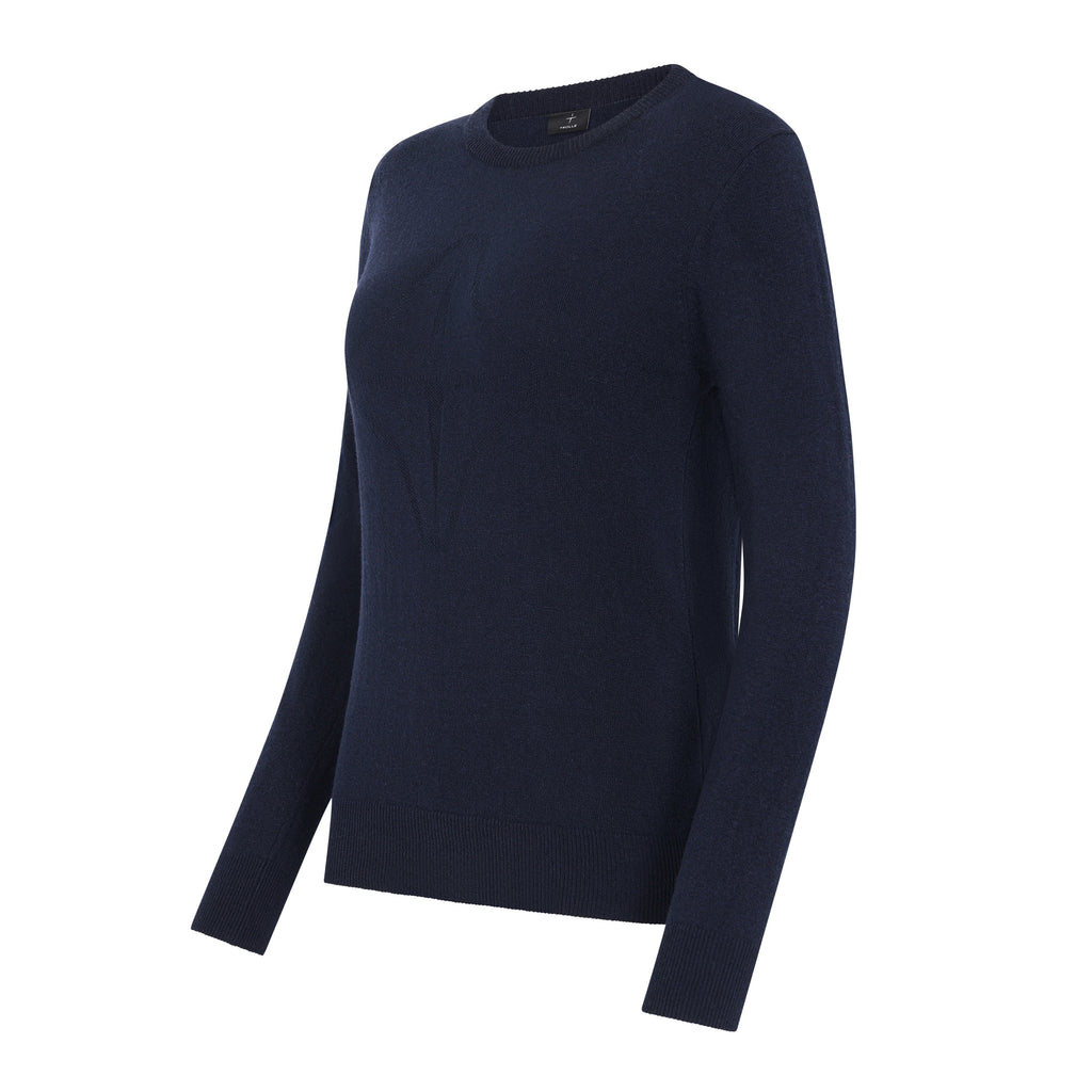 Trolle Sweater Logo - Cashmere Wool - Woman