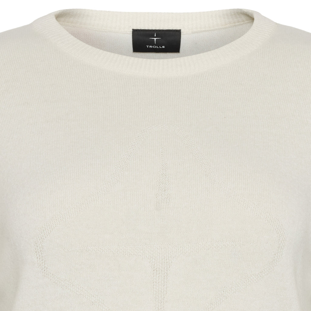 Trolle Pullover Logo - Kaschmirwolle - Damen