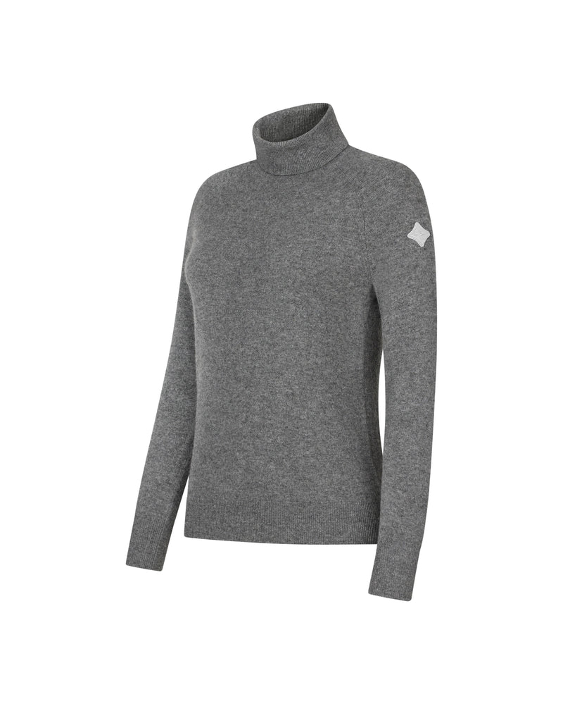 Trolle Turtleneck Tonal Cashmere - Women