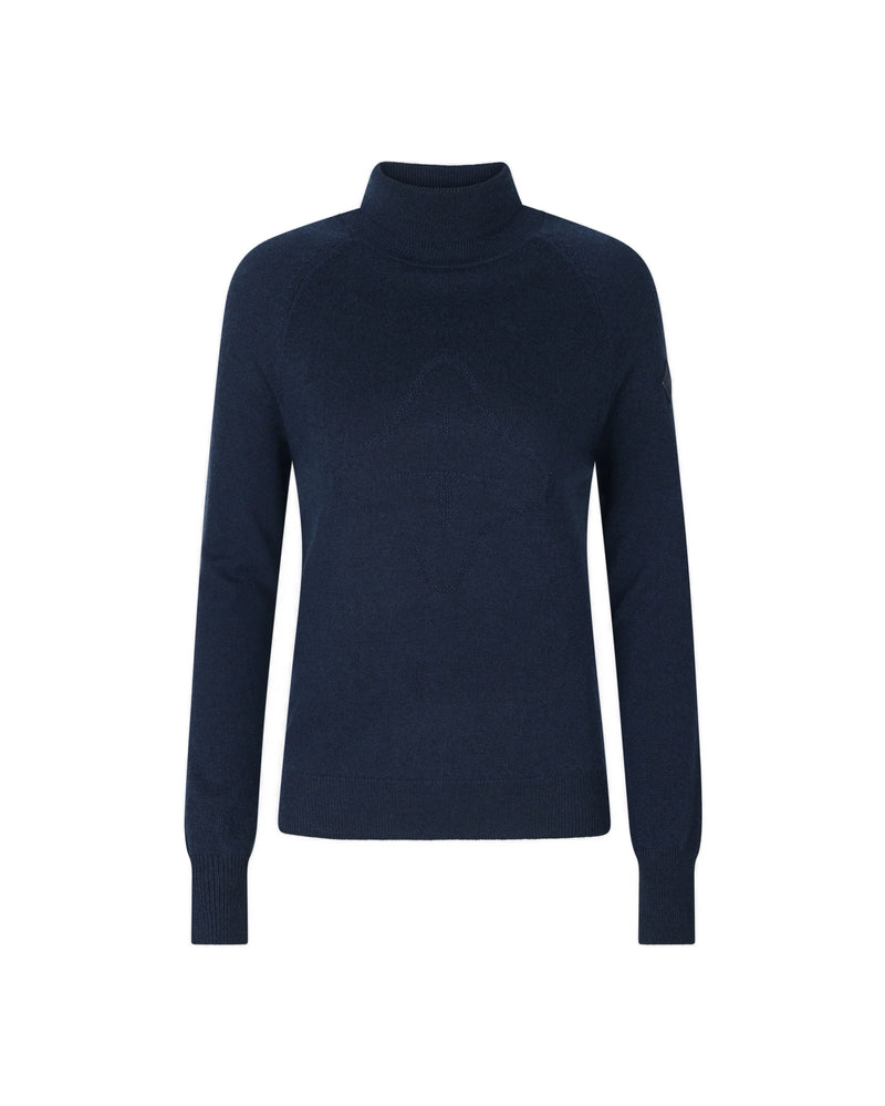 Trolle Turtleneck Tonal Cashmere - Women