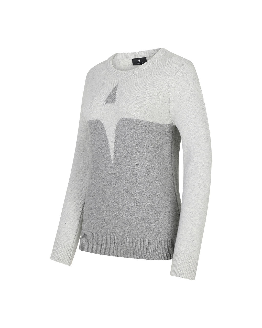 Trolle Sweater Cashmere & Wool Star Logo Crew - Women