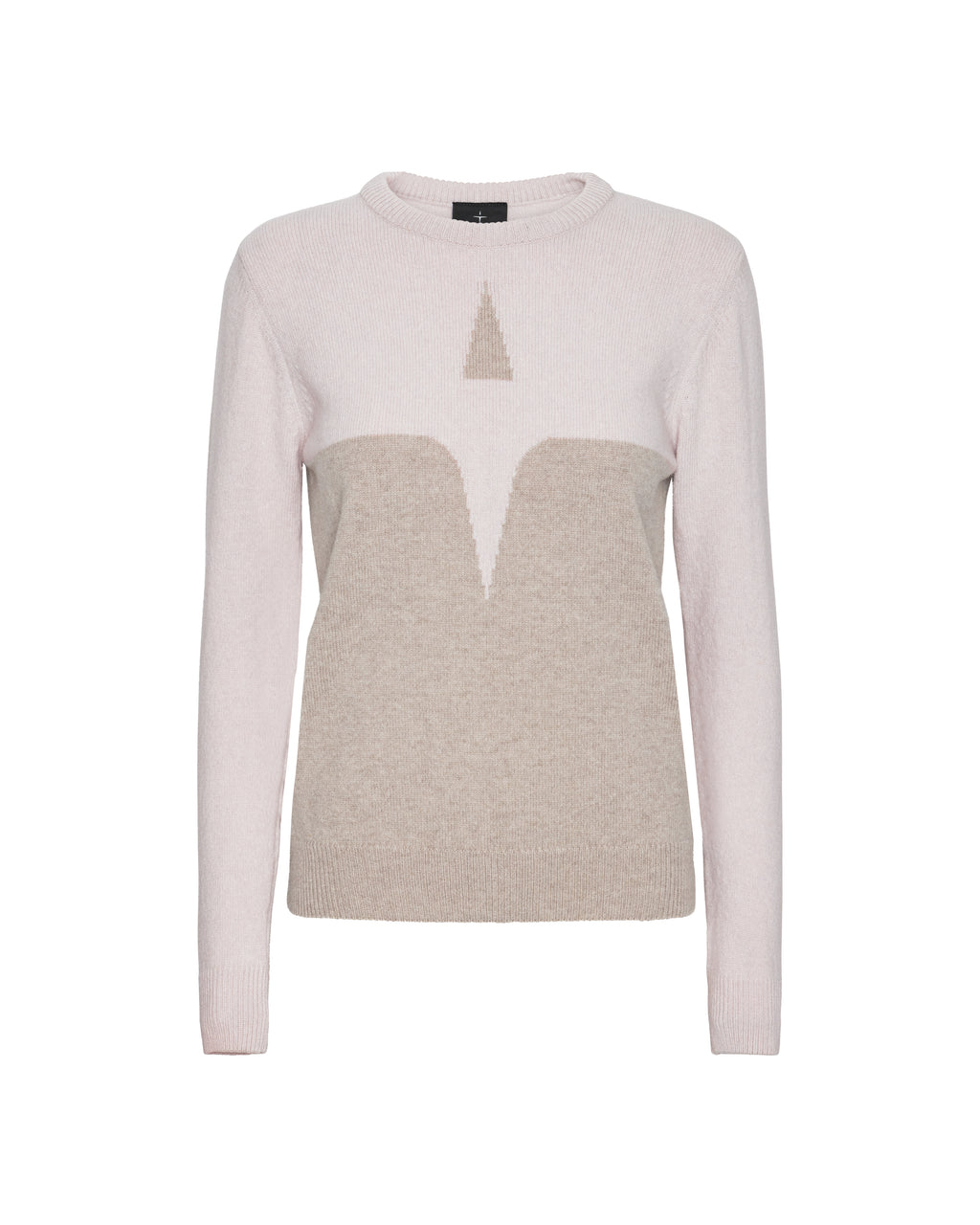 Trolle Sweater Cashmere & Wool Star Logo Crew - Women