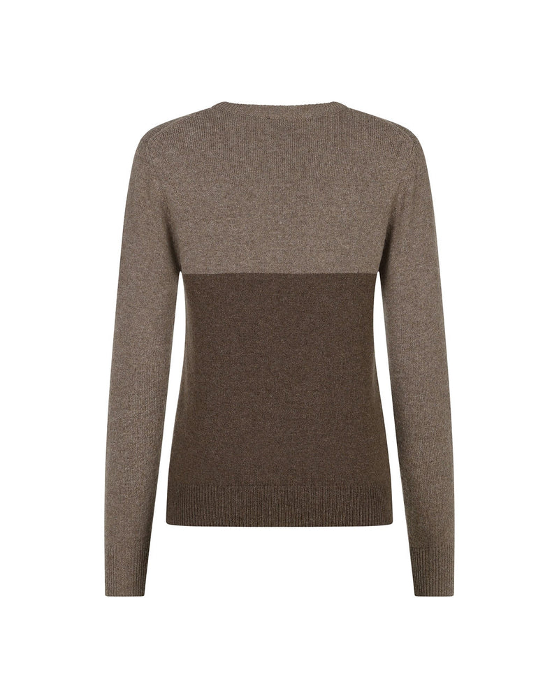 Trolle Sweater Cashmere & Wool Star Logo Crew - Women
