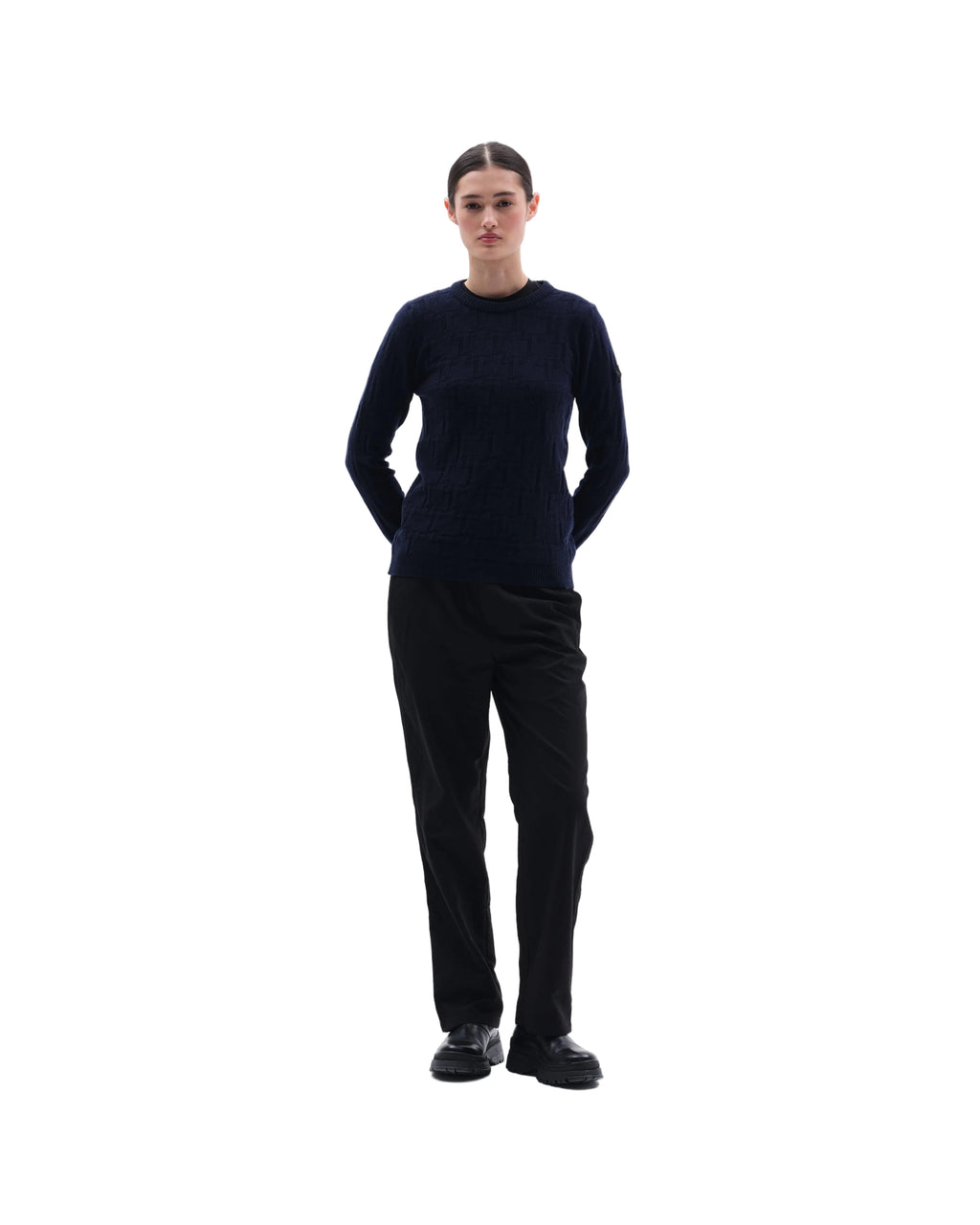 Trolle Pullover Logo - Kaschmirwolle - Damen