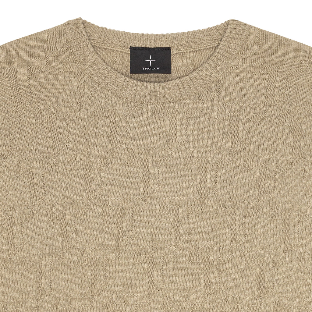 Trolle Pullover Logo - Kaschmirwolle - Damen