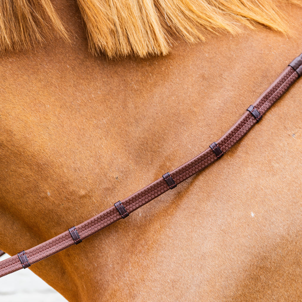 Dy'on 5/8 Gummizügel Leder Schlaufen & Karabiner - Working Collection